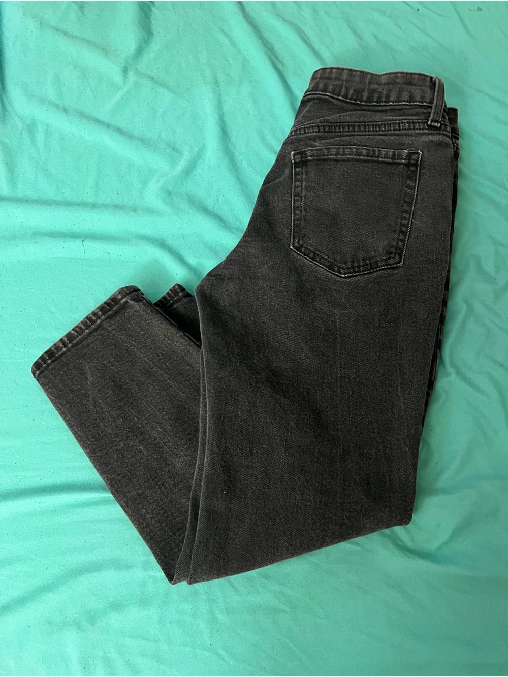 Old Navy Women's Cropped Black Ankle Jeans